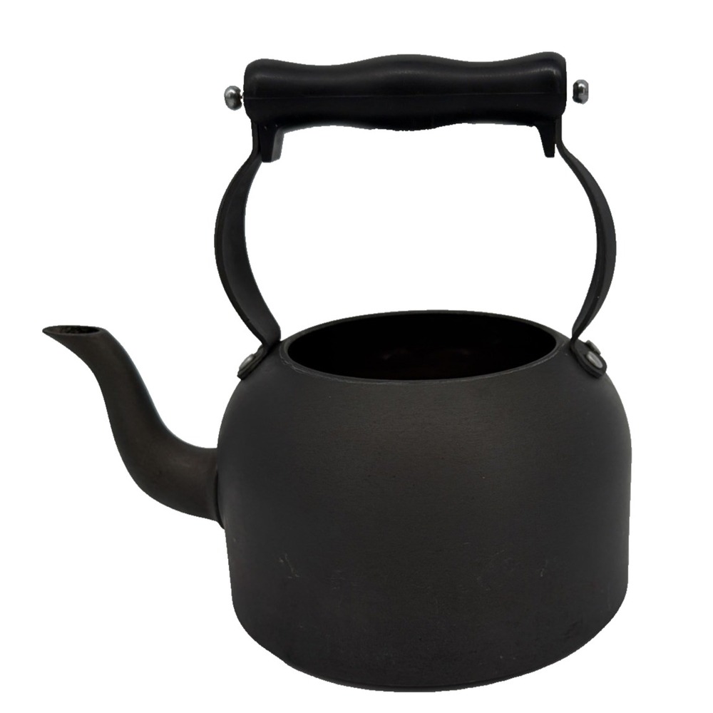 Vintage Calphalon 2 Quart Tea Kettle Ireland MCM Dark Gray - Decorative Display